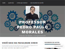 Tablet Screenshot of pedropaulomorales.com